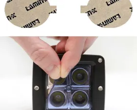 Lamin-X Volvo V50 2004-2011 Blue Fog Light Covers