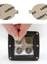 Lamin-X Volvo V50 2004-2011 Clear Fog Light Covers                                     - V110CL - Image 4