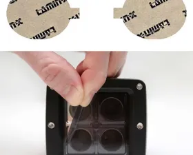 Lamin-X Volvo V50 2004-2011 Gunsmoke Fog Light Covers