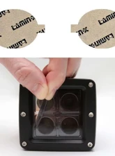 Lamin-X Volvo V50 2004-2011 Gunsmoke Fog Light Covers                                     - V110G - Image 5