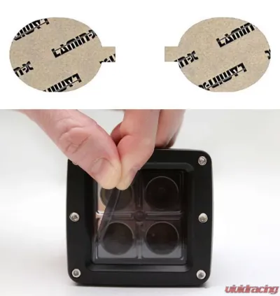 Lamin-X Volvo V50 2004-2011 Gunsmoke Fog Light Covers - V110G