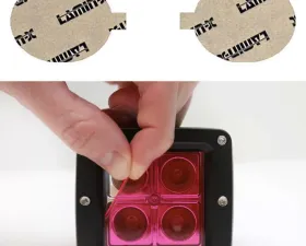 Lamin-X Volvo V50 2004-2011 Pink Fog Light Covers