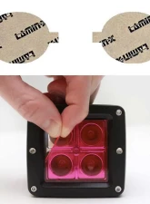 Lamin-X Volvo V50 2004-2011 Pink Fog Light Covers                                     - V110P - Image 4