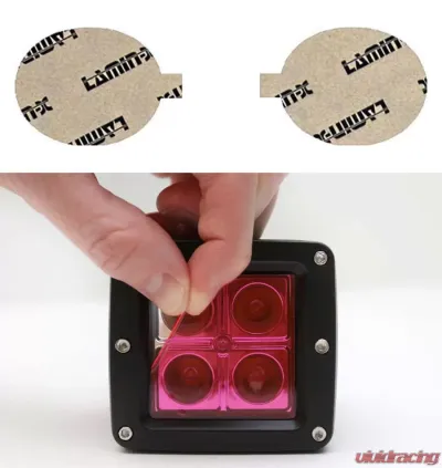 Lamin-X Volvo V50 2004-2011 Pink Fog Light Covers - V110P