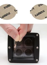 Lamin-X Volvo C70 2007-2010 Gunsmoke Fog Light Covers                                     - V113G - Image 5