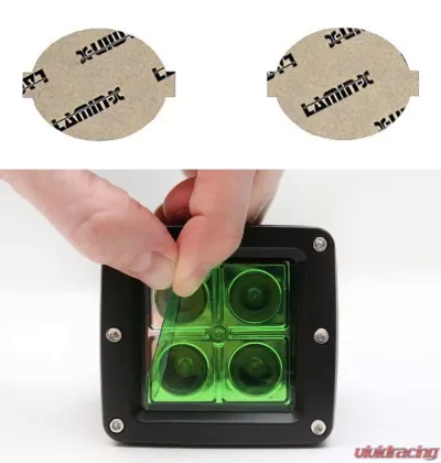 Lamin-X Volvo C70 2007-2010 Green Fog Light Covers - V113GR