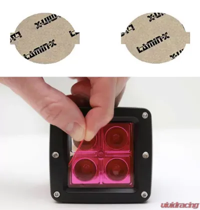 Lamin-X Volvo C70 2007-2010 Pink Fog Light Covers - V113P