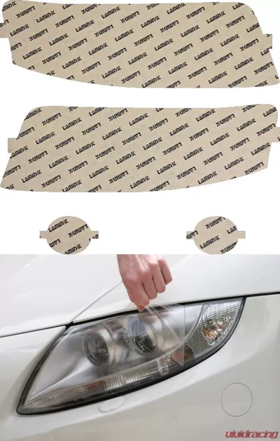 Lamin-X Audi A4 B6 2002-2005 Clear Headlight Covers - A001CL