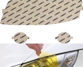 Lamin-X Audi A4 B6 2002-2005 Yellow Headlight Covers