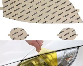 Lamin-X Audi Allroad 2001-2006 Yellow Headlight Covers