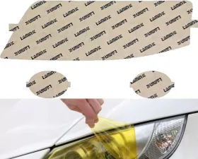 Lamin-X Audi A6 2001-2004 Yellow Headlight Covers