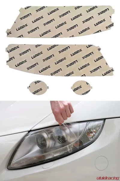 Lamin-X Audi S6 2002-2004 Clear Headlight Covers - A039CL