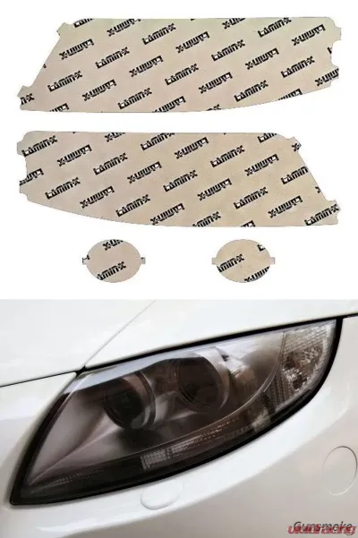 Lamin-X Audi S6 2002-2004 Gunsmoke Headlight Covers - A039G