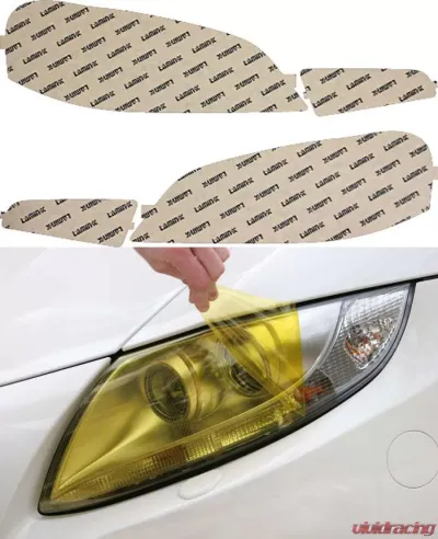 Lamin-X Acura CL 2001-2004 Yellow Headlight Covers - AC003Y