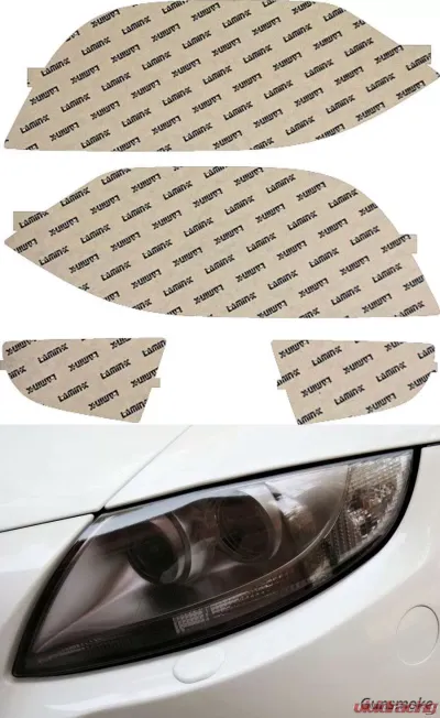 Lamin-X Acura MDX 2001-2003 Gunsmoke Headlight Covers - AC007G