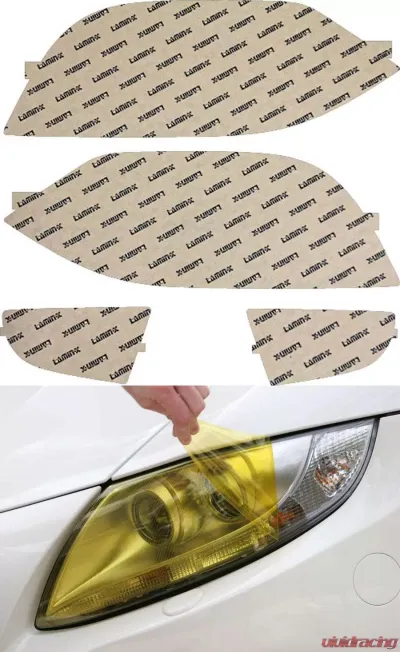 Lamin-X Acura MDX 2001-2003 Yellow Headlight Covers - AC007Y