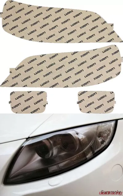 Lamin-X Acura RL 2002-2004 Gunsmoke Headlight Covers - AC404G