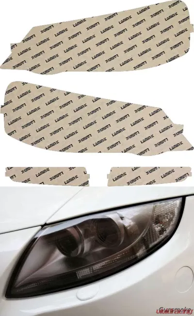 Lamin-X Acura TL Sedan 2002-2003 Gunsmoke Headlight Covers - AC405G
