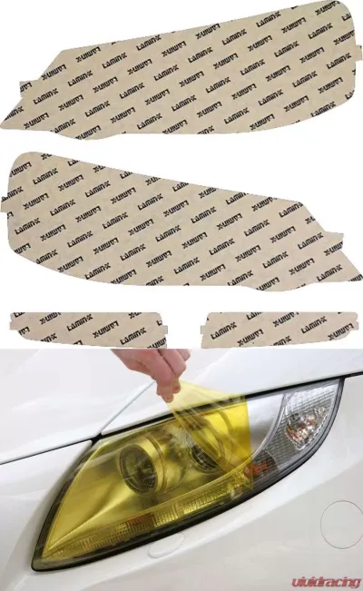 Lamin-X Acura TL Sedan 2002-2003 Yellow Headlight Covers - AC405Y
