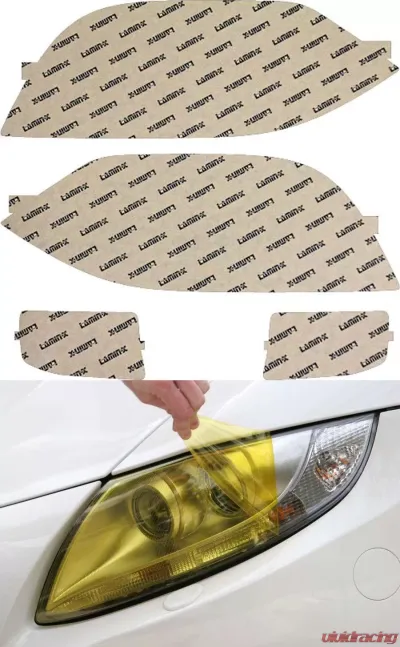 Lamin-X Acura MDX 2004-2006 Yellow Headlight Covers - AC507Y