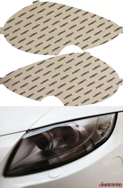 Lamin-X Aston Martin DB9 2003-2010 Gunsmoke Headlight Covers - AM001G