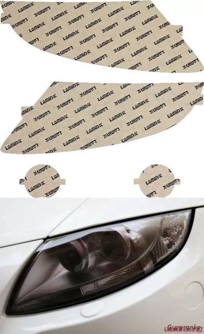 Lamin-X BMW Z4 & Z4M 2003-2005 Gunsmoke Headlight Covers - B009G
