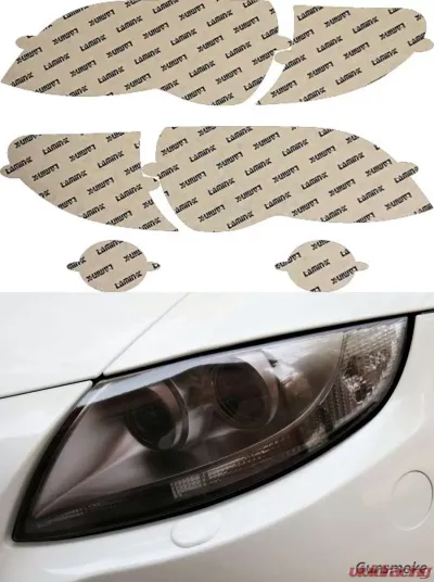 Lamin-X BMW 3-Series Sedan 2002-2005 Gunsmoke Headlight Covers - B011G