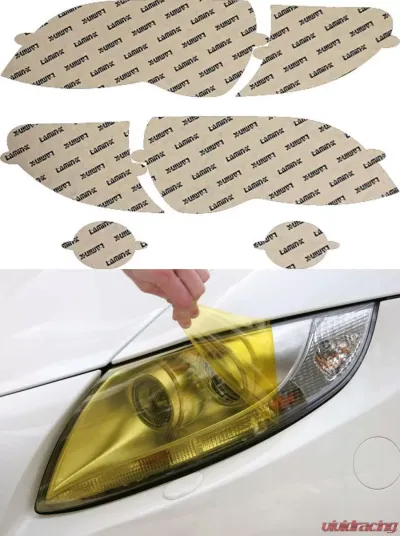 Lamin-X BMW 3-Series Sedan 2002-2005 Yellow Headlight Covers - B011Y