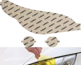 Lamin-X BMW 5-Series 2004-2007 Yellow Headlight Covers