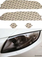 Lamin-X BMW 5-Series 2001-2003 Gunsmoke Headlight Covers                                     - B028G - Image 5