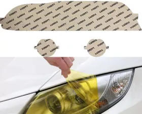 Lamin-X BMW 5-Series 2001-2003 Yellow Headlight Covers