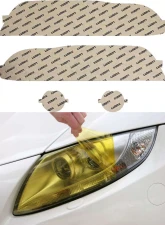 Lamin-X BMW 5-Series 2001-2003 Yellow Headlight Covers                                     - B028Y - Image 5