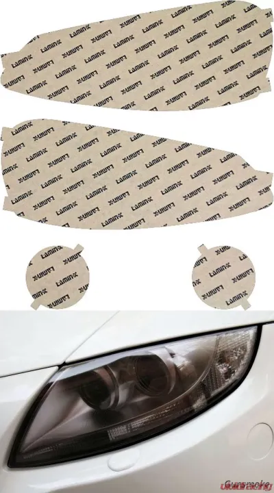 Lamin-X Dodge Viper 2003-2010 Gunsmoke Headlight Covers - D007G