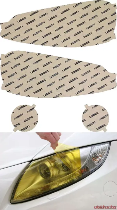 Lamin-X Dodge Viper 2003-2010 Yellow Headlight Covers - D007Y
