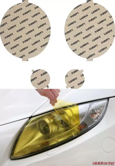 Lamin-X Ford Thunderbird 2002-2005 Yellow Headlight Covers - F023Y