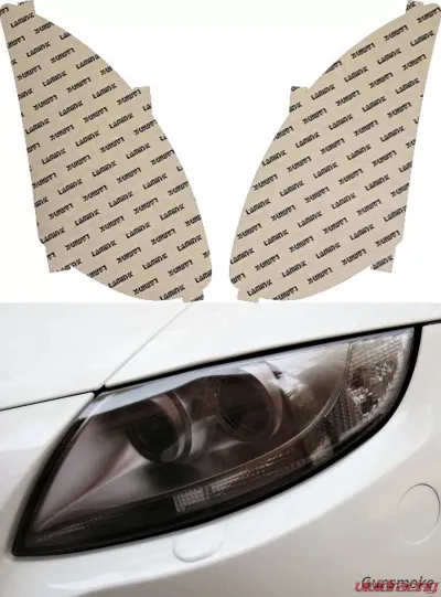 Lamin-X Infiniti G35 Coupe 2003-2007 Gunsmoke Headlight Covers - I001G