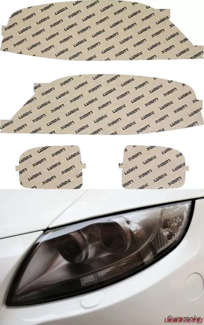 Lamin-X Lincoln LS 2003-2006 Gunsmoke Headlight Covers - LN001G