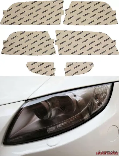 Lamin-X Volvo V40 2001-2004 Gunsmoke Headlight Covers - V005-2G