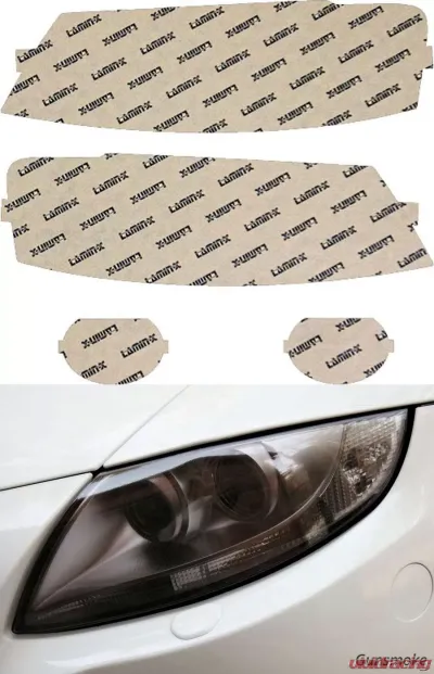 Lamin-X Audi A3 2006-2008 Gunsmoke Headlight Covers - A007G
