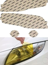 Lamin-X Audi A4 & S4 2006-2008 Yellow Headlight Covers                                     - A008Y - Image 5