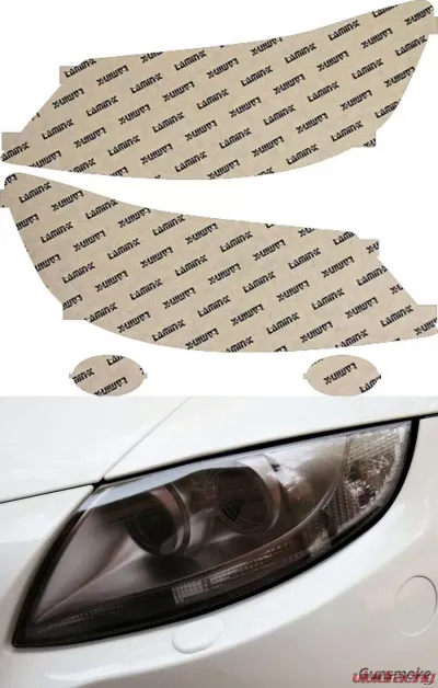 Lamin-X Acura RL 2005-2008 Gunsmoke Headlight Covers - AC011G
