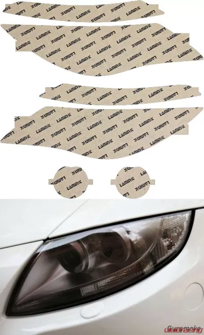 Lamin-X BMW M6 2006-2010 Gunsmoke Headlight Covers - B016-1G