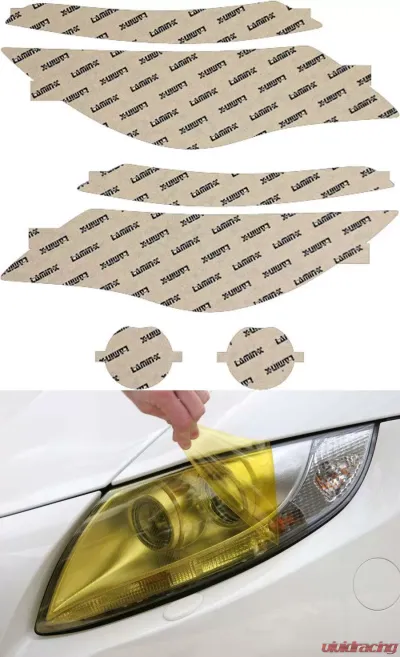 Lamin-X BMW M6 2006-2010 Yellow Headlight Covers - B016-1Y