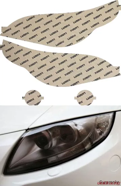 Lamin-X BMW M5 2005-2010 Gunsmoke Headlight Covers - B017-1G