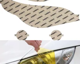 Lamin-X BMW M5 2005-2010 Yellow Headlight Covers