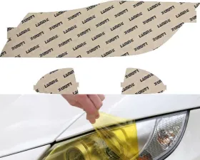 Lamin-X BMW 3-Series Sedan 2006-2008 Yellow Headlight and Fog Covers