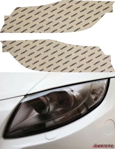 Lamin-X BMW 3-Series Sedan 2006-2008 Gunsmoke Headlight Covers Only - B518G