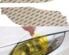 Lamin-X BMW 3-Series Sedan 2006-2008 Yellow Headlight Covers Only