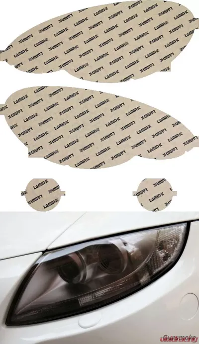 Lamin-X Chrysler PT Cruiser 2006-2010 Gunsmoke Headlight Covers - C011G