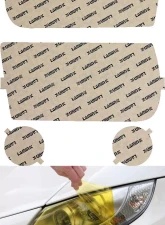 Lamin-X Chrysler 300 2004-2010 Yellow Headlight Covers                                     - C508Y - Image 5